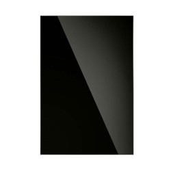 Γυάλινο θερμαντικό σώμα μαύρο Stiebel Eltron RH Eco Design 500W οριζόντιας ή κάθετης τοποθέτησης διαστάσεων 60x100x4.9cm