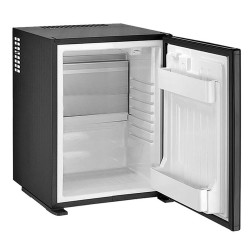 Mini Bar αμμωνίας ISM SM-30 ECO UL BLACK 30lt με δυνατότητα αλλαγής φοράς για δωμάτια ξενοδοχείου