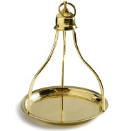 Δίσκος καφενείου ορειχάλκινος χειροποίητης κατασκευής Φ25 κρεμαστός παραδοσιακού σχεδιασμού Δίσκος καφενείου ορειχάλκινος χειροποίητης κατασκευής Φ25 κρεμαστός παραδοσιακού σχεδιασμού