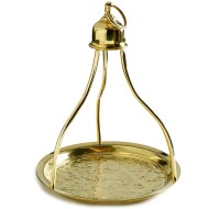 Δίσκος καφενείου ορειχάλκινος χειροποίητος σκαλιστος Φ25 κρεμαστός παραδοσιακού σχεδιασμού Δίσκος καφενείου ορειχάλκινος χειροποίητος σκαλιστος Φ25 κρεμαστός παραδοσιακού σχεδιασμού