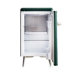 Mini Bar Retro θερμοηλεκτρικό αθόρυβης λειτουργία 38lt με εσωτερικό φωτισμό led σε κόκκινο χρώμα