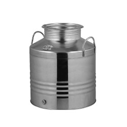 Ανοξείδωτο δοχείο με στενό καπάκι χωρητικότητας 30lt χωρίς κάνουλα 1/2" QUATTRO EFFE Ανοξείδωτο δοχείο με στενό καπάκι χωρητικότητας 30lt χωρίς κάνουλα 1/2" QUATTRO EFFE