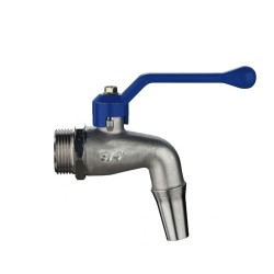 Κάνουλα νίκελ 3/4" Ιταλικής κατασκευής QUATTRO EFFE Κάνουλα νίκελ 3/4" Ιταλικής κατασκευής QUATTRO EFFE