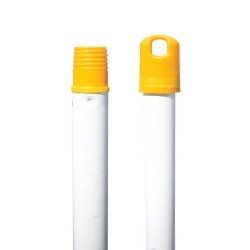 Κοντάρι αλουμινίου μήκους 1,20m σε λευκό χρώμα