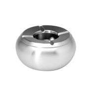 Αντιανεμικό σταχτοδοχείο ΙΝΟΧ ματ διαστάσεων Ø10x5,5hcm Αντιανεμικό σταχτοδοχείο ΙΝΟΧ ματ διαστάσεων Ø10x5,5hcm