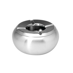 Αντιανεμικό σταχτοδοχείο ΙΝΟΧ ματ διαστάσεων Ø10x5,5hcm Αντιανεμικό σταχτοδοχείο ΙΝΟΧ ματ διαστάσεων Ø10x5,5hcm