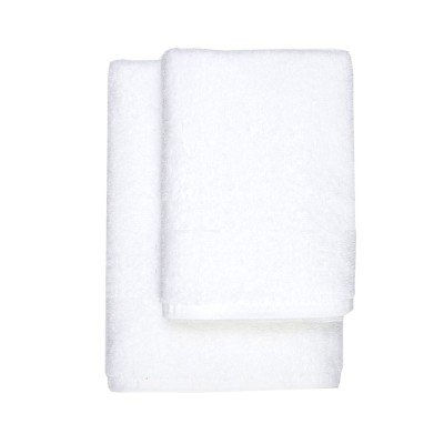 Πετσέτα προσώπου 500gsm πενιέ διαστάσεων 50x90cm σε λευκό χρώμα 100% cotton 