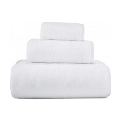 Πετσέτα μπάνιου 100% βαμβακερή πεννιέ 600gsm με διαστάσεις 70x140cm σε λευκό χρώμα