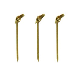 Πακέτο 100τμχ ξύλινα Sticks 7cm Bamboo με κόμπο στην μία άκρη Πακέτο 100τμχ ξύλινα Sticks 7cm Bamboo με κόμπο στην μία άκρη