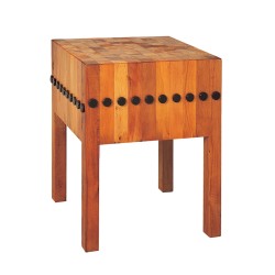 Πάγκος εργασίας κατασκευασμένος από ξύλο οξυάs με διαστάσεις 50x50x90cm και πάχος 25cm Ελληνικής κατασκευής Πάγκος εργασίας κατασκευασμένος από ξύλο οξυάs με διαστάσεις 50x50x90cm και πάχος 25cm Ελληνικής κατασκευής