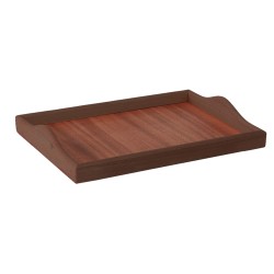 Δίσκοs παραμάνα διαστάσεων 30x40cm χρώμα σκούρο καφέ Ελληνικής κατασκευής