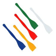 Σπάτουλα πολυαιθυλενίου σε κόκκινο χρώμα μήκους 50cm