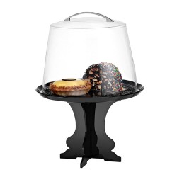Μοντέρνο Cake Stand Plexiglass διαστάσεων Φ30cm και ύψος 16 εκ. GARIBALDI