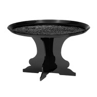 Μοντέρνο Cake Stand Plexiglass διαστάσεων Φ30cm και ύψος 16 εκ. GARIBALDI