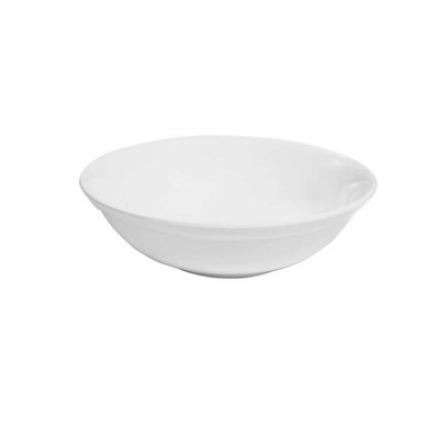 Στρογγυλό μπώλ μελαμίνης λευκό Φ16cm ιδανικό για σερβίρισμα ασιατικής κουζίνας σειρά URMI PLUS SERVEWELL