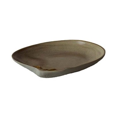 Πιάτο Stoneware Shell-Κοχύλι διαστάσεων 15.8cm RAW