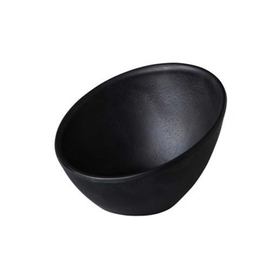 Μπωλ μελαμίνης επικλεινές σε μαύρο χρώμα σειρά Asia φ10xΥ3/7cm Stylepoint