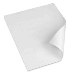 Φύλλο βεζετάλ διαστάσεων 20x30cm σε λευκό χρώμα σε συσκευασία των 10 κιλών Φύλλο βεζετάλ διαστάσεων 20x30cm σε λευκό χρώμα σε συσκευασία των 10 κιλών