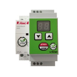 Αυτόματος χρονοδιακόπτης θερμοσίφωνα με ρελέ V-timer ψηφιακός με ηχητική ειδοποίηση