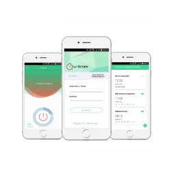 Αυτόματος χρονοδιακόπτης θερμοσίφωνα WI-FI V-TIMER-RELAY για σύνδεση μέσω ρούτερ αναλογικός με ρελέ