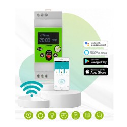 Αυτόματος χρονοδιακόπτης θερμοσίφωνα WI-FI V-TIMER-RELAY V3 για σύνδεση μέσω ρούτερ ψηφιακός με ρελέ
