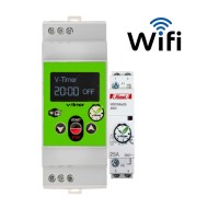 Αυτόματος χρονοδιακόπτης θερμοσίφωνα WI-FI V-TIMER-RELAY V3 για σύνδεση μέσω ρούτερ ψηφιακός με ρελέ Αυτόματος χρονοδιακόπτης θερμοσίφωνα WI-FI V-TIMER-RELAY V3 για σύνδεση μέσω ρούτερ ψηφιακός με ρελέ