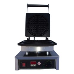 Μονή βαφλιέρα ισχύος 2200W με αντικολλητικές πλάκες και ψηφιακό χρονόμετρο σχέδιο Americano M&M PROFESSIONAL Μονή βαφλιέρα ισχύος 2200W με αντικολλητικές πλάκες και ψηφιακό χρονόμετρο σχέδιο Americano M&M PROFESSIONAL