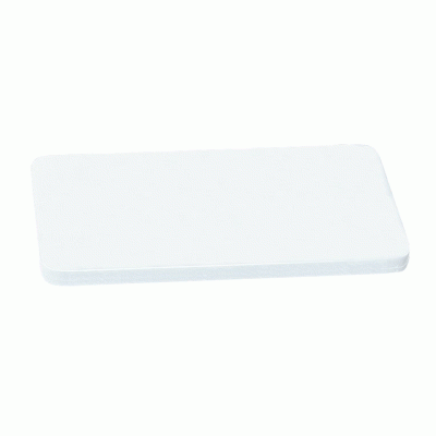Πλάκα κοπής γενικής χρήσης σε λευκό χρώμα από πολυαιθυλένιο 40x30x1.2cm