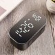 Ξυπνητήρι και ηχείο Bluetooth με Aux-In micro SD ραδιόφωνο και USB για φόρτιση/ μουσική–6 W Akai ABTS-S2 BK