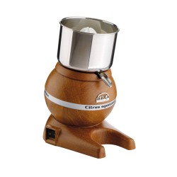 Λεμονοστίφτης αλουμινίου σε χρώμα δρυός, επιτραπέζιος,επαγγελματικός με πανίσχυρο μοτέρ, Ελληνικής κατασκευής, εργονομικό σχεδιασμό, ARTEMIS COLOR AK/5-WOOD-D