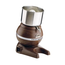 Λεμονοστίφτης αλουμινίου ARTEMIS COLOR AK/5-WOOD-C, σε χρώμα καρυδιά, επιτραπέζιος,επαγγελματικός με πανίσχυρο μοτέρ, Ελληνικής κατασκευής, εργονομικό σχεδιασμό,