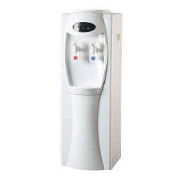 Επιδαπέδιος θερμοψύκτης νερού λευκός Eu Plug 31x28,5x85cm