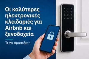 Οι καλύτερες ηλεκτρονικές κλειδαριές για Airbnb και ξενοδοχεία: τι να προσέξετε