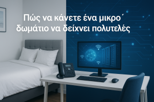 Πώς να κάνετε ένα μικρό δωμάτιο να δείχνει πολυτελές: Ο πλήρης οδηγός με design και smart τεχνολογίες