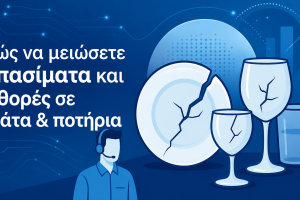 Πώς να μειώσετε σπασίματα και φθορές σε πιάτα & ποτήρια