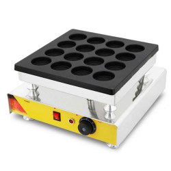 Επαγγελματική συσκευή παρασκευής pancake COLORATO CLPC-1316MT 1300W με 16 υποδοχές για μείγμα Επαγγελματική συσκευή παρασκευής pancake COLORATO CLPC-1316MT 1300W με 16 υποδοχές για μείγμα