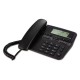Ενσύρματο τηλέφωνο PHILIPS M20B-00 με λειτουργία ανοιχτής ακρόασης σε μαύρο χρώμα