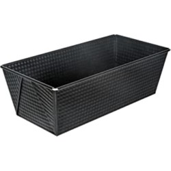 Φόρμα για ψωμί σε μαύρο χρώμα μακρόστενη 30cm