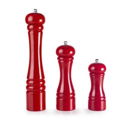 Μύλος πιπεριού σε χρώμα κόκκινο 30cm με κεραμικό μηχανισμό