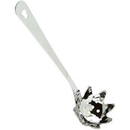 Κουτάλα ζυμαρικών από ανοξείδωτο ατσάλι σε ασημί χρώμα 