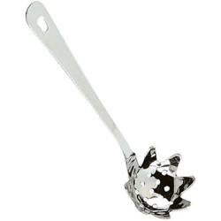 Κουτάλα ζυμαρικών από ανοξείδωτο ατσάλι σε ασημί χρώμα 