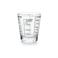 Μεζούρα μέτρησης γυάλινη διαστάσεων 5x6cm Μεζούρα μέτρησης γυάλινη διαστάσεων 5x6cm