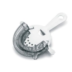 Σουρωτήρι κοκτέιλ σε ασημί χρώμα από ανοξείδωτο ατσάλι