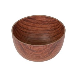 Μπωλ στρόγγυλο βαθύ πολυστηρένιο διαμέτρου 20cm σε χρώμα καφέ