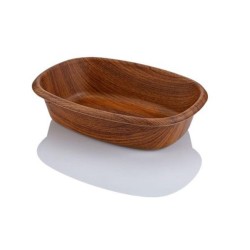 Καλάθι γενικής χρήσης διαστάσεων 23,5x15,5x5,5cm σε καφέ χρώμα Καλάθι γενικής χρήσης διαστάσεων 23,5x15,5x5,5cm σε καφέ χρώμα