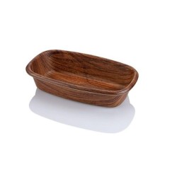 Καλάθι γενικής χρήσης διαστάσεων 26,5x15,5x6,5cm σε καφέ χρώμα Καλάθι γενικής χρήσης διαστάσεων 26,5x15,5x6,5cm σε καφέ χρώμα