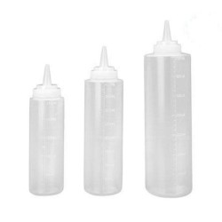 Δοχείο  SQUEEZER διάφανο χωρητικότητας 125ml   Δοχείο  SQUEEZER διάφανο χωρητικότητας 125ml