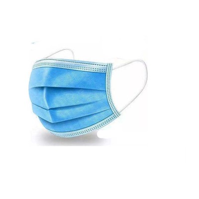 Μάσκα προστασίας μιας χρήσης σε μπλε χρώμα 95x180mm non-woven συσκευασία 2 τεμαχίων