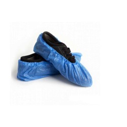 Κάλλυμα προστατευτικό παππουτσιών πολυαιθυνελίου μιας χρήσης σε μπλέ ημιδιάφανο σε συσκευασία 1000τεμαχίων