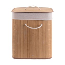 Καλάθι απλύτων 60lt BAMBOO ESSENTIALS με εσωτερικό αποσπώμενο ύφασμα διαστάσεων 40x50x30cm Estia